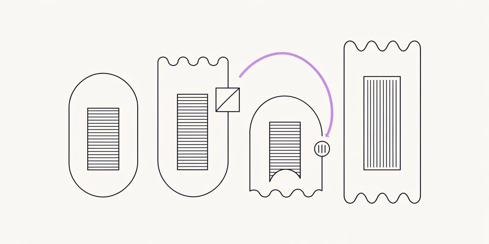 the-promo-impact-check shows three time-window brackets (baseline steady, promo elevated with discount tag, recovery dipping) with a lavender pull-forward arrow curving from promo to a recovery shortfall, and a net-incremental bracket summing the honest result